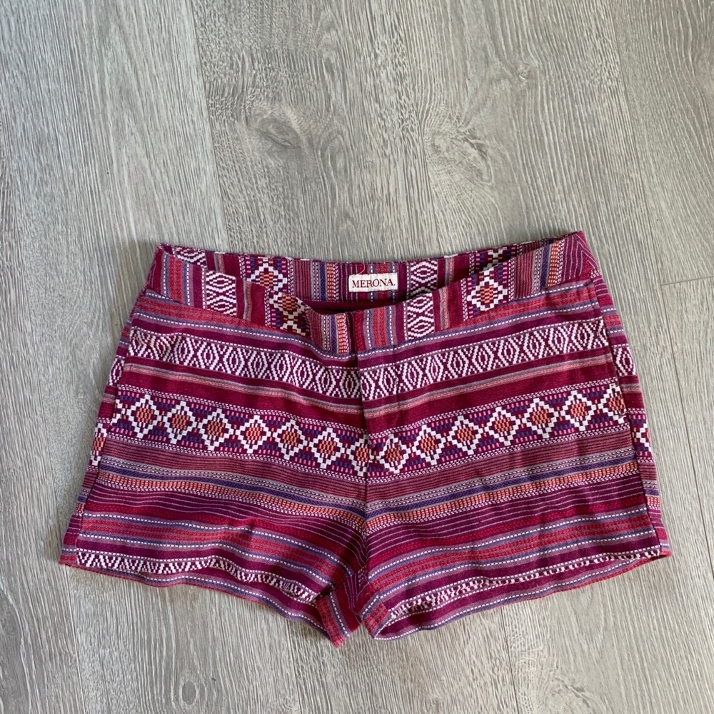 Target Merona Embroidered Boho Hippie Shorts - Picture 3 of 4